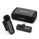 Mobicell C4 Wireless Lavalier Microphone with Charging Case