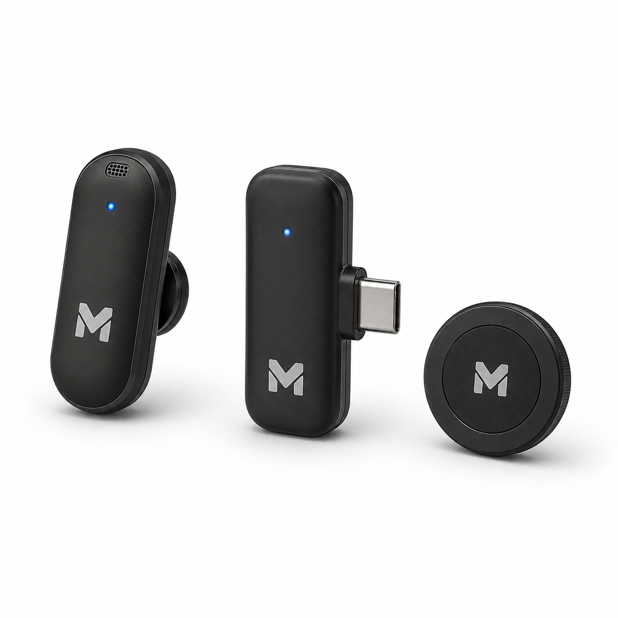 Mobicell product (6) Mobicell Compact Magnetic Wireless Lavalier Microphone - Image 1