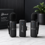 Mobicell Dual Wireless Lavalier Microphone System (2 Microphones) - Image 3